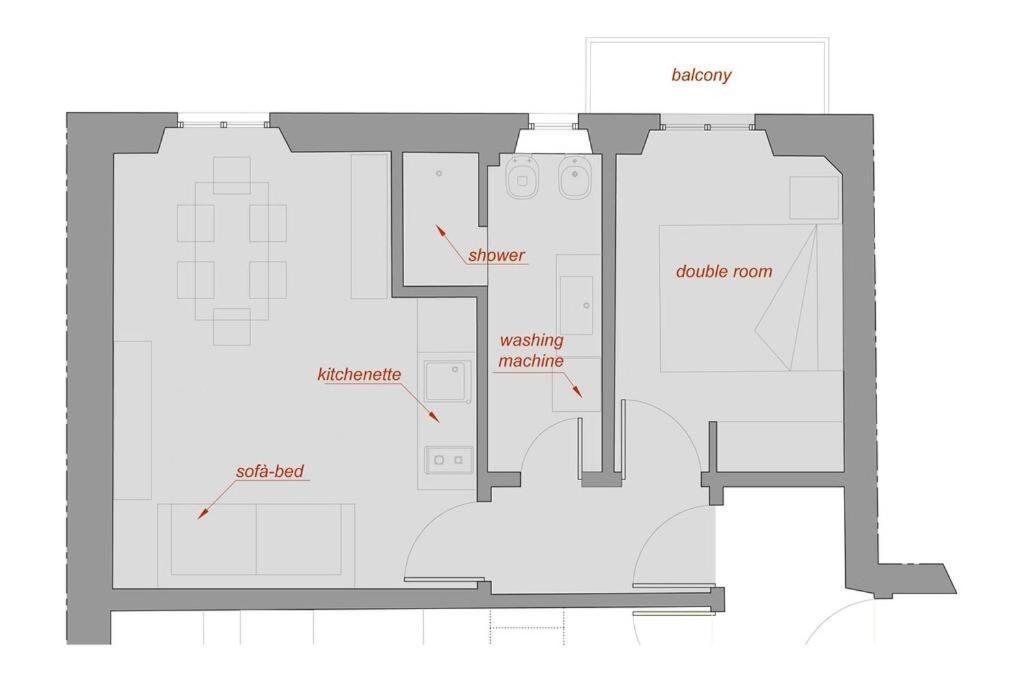 Sunny Top Floor In San Frediano Florenz Exterior foto